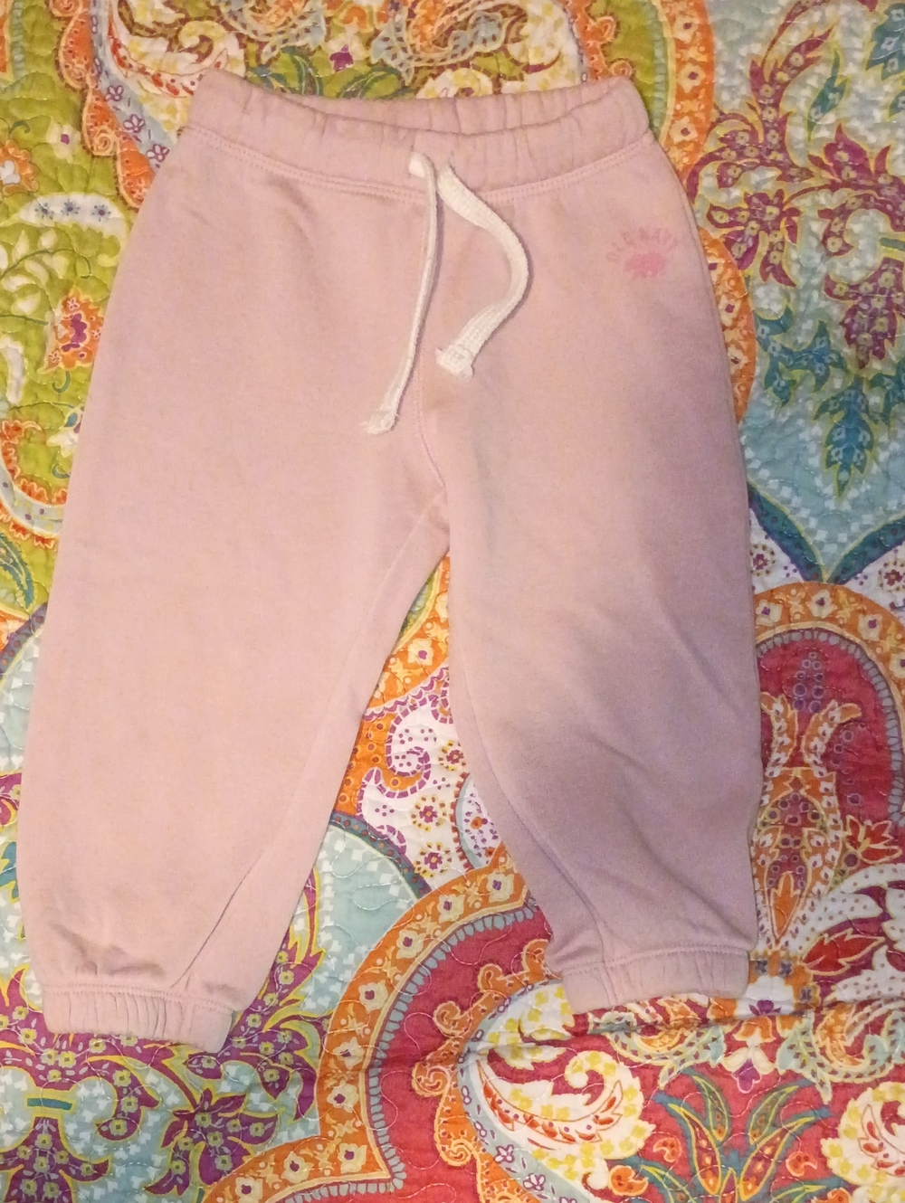 Old Navy Light Pink Kids Drawstring Sweatpants